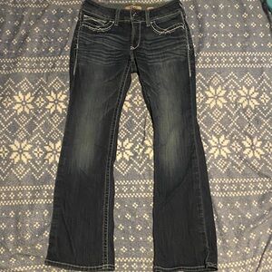 Ariat Women's Dark Blue Boot Cut Jeans